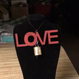 Metal Love Wall Hanging